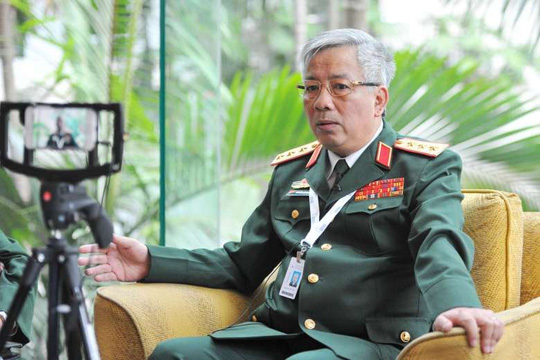 Với tư cách là Trưởng đoàn Việt Nam, Thượng tướng Nguyễn Chí Vịnh đã có nhiều phát biểu về tình hình Biển Đông hiện nay tại Shangri-La