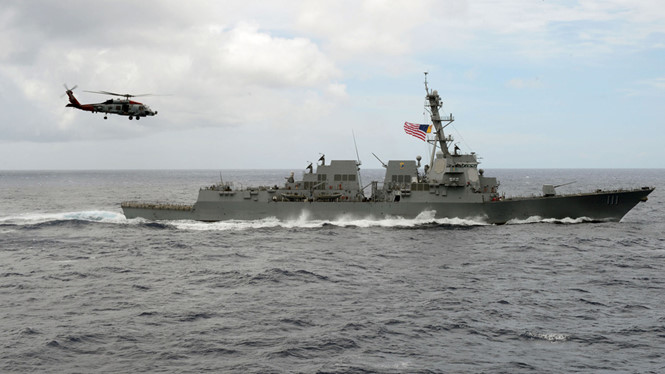 Mỹ đang tăng cường tuần tra gần đảo nhân tạo trái phép của Trung Quốc trong bối cảnh tình hình Biển Đông hiện nay