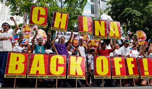 Philippines đã không ít lần phản đối các hoạt động bành trướng của Trung Quốc ở Biển Đông