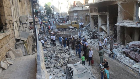 Khung cảnh giao tranh tan hoang của thành phố Aleppo, Syria, theo tình hình chiến sự Syria mới cập nhật 