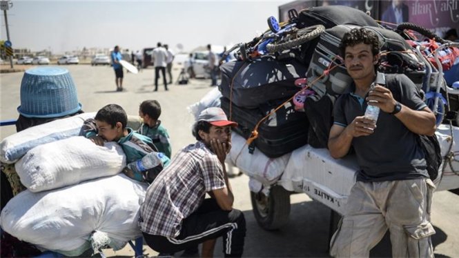 Hơn 1,7 triệu người Syria sang Thổ Nhĩ Kỳ tị nạn, theo tình hình chiến sự Syria mới cập nhật 