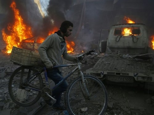 Tin tức về tình hình chiến sự Syria mới nhất ngày 2/1/2016 cho biết Chiến sự Syria gây ra cái chết cho hơn 55.000 