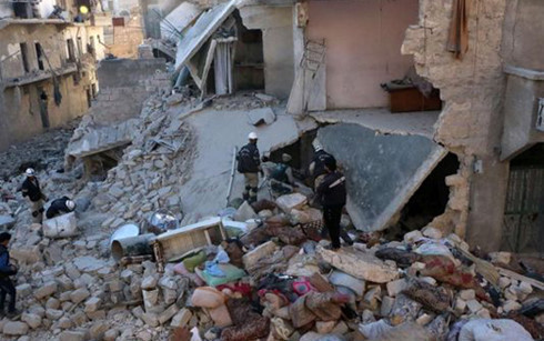 Cuộc nội chiến k&eacute;o d&agrave;i hơn 5 năm qua khiến cơ sở hạ tầng ở Syria bị t&agrave;n ph&aacute; nặng nề, theo tin tức mới v&ecirc;̀ tình hình chi&ecirc;́n sự Syria 