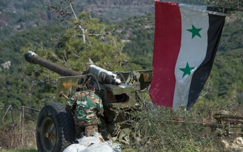 Quân đội Syria nã pháo vào vị trí của phe đối lập