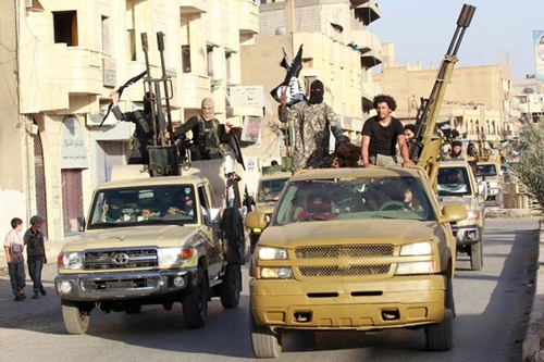 Phiến quân Nhà nước Hồi giáo ở Raqqa, Syria