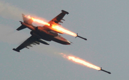 Máy bay Nga làm nhiệm vụ không kích các mục tiêu khủng bố ở Syria, theo tình hình chiến sự Syria mới nhất 
