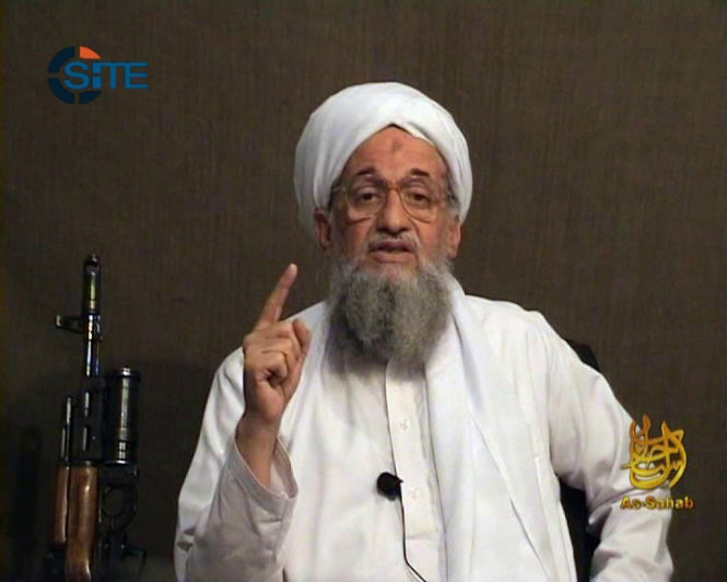 Thủ lĩnh Al Qaeda, ông leader Ayman al-Zawahri 