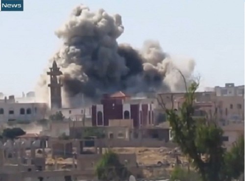 Không quân Syria không kích trúng vị trí của IS ở Hama, theo tình hình chiến sự Syria mới cập nhật 