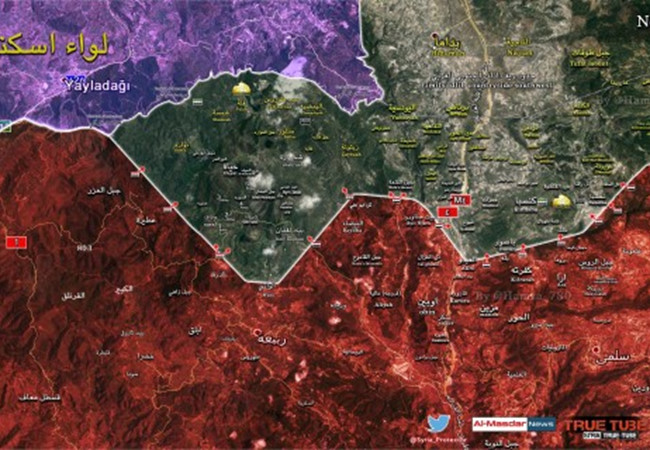 Quân đội Syria chuẩn bị tấn công ở Latakia, theo tình hình chiến sự Syria mới nhất 