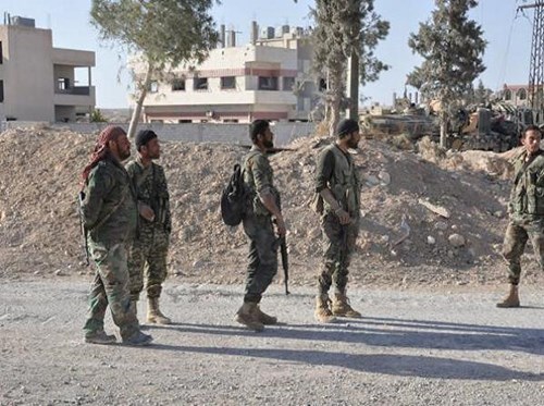 Quân đội Syria tiến vào giải phóng thành phố al-Qaryatain, theo tin tức mới về tình hình chiến sự Syria 