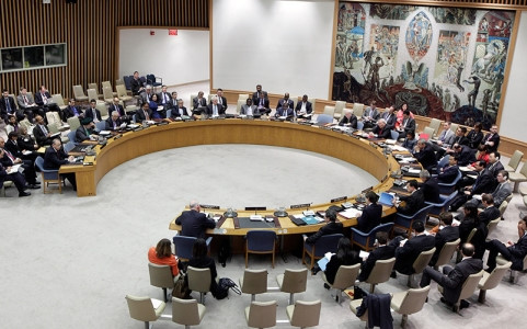 Một phiên họp của Hội đồng Bảo an Liên Hợp Quốc