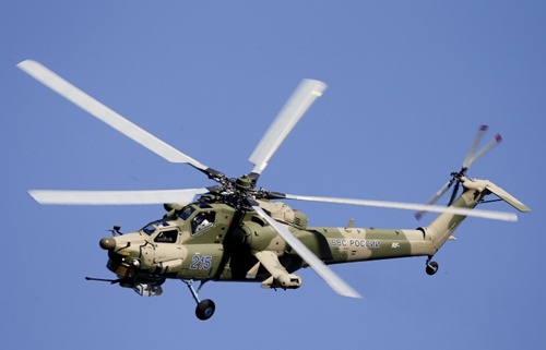 Theo tin tức mới cập nhật về tình hình chiến sự Syria, trực thăng tấn công Mi-28 Nga là đối trọng với Apache của Mỹ