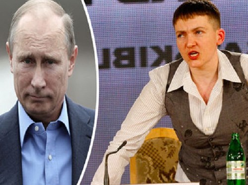 Nadia Savchenko thề sẽ chiến đấu cho Ukraine sau khi được ông Putin thả tự do