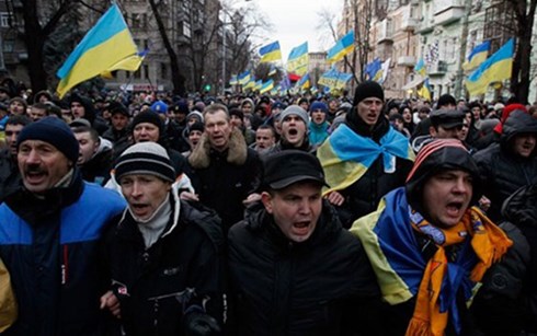 Cuộc biểu tình hồi tháng 9 của người dân Ukraine