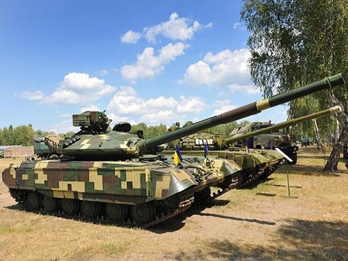 Xe tăng chiến đấu hạng trung T-64 của quân đội Ukraine