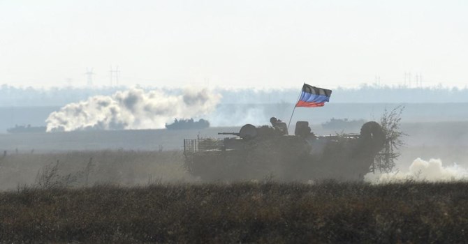 Quân đội Ukraina thao diễn ngày 30/10/2015 ở vùng Mykolaiv
