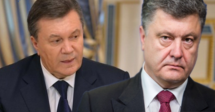 Cựu Tổng thống Ukraine Viktor Yanukovych (trái) đang có kế hoạch quay lại chính trường 