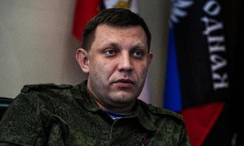 Lãnh đạo Cộng hòa Nhân dân Donetsk tự xưng Alexander Zakharchenko 