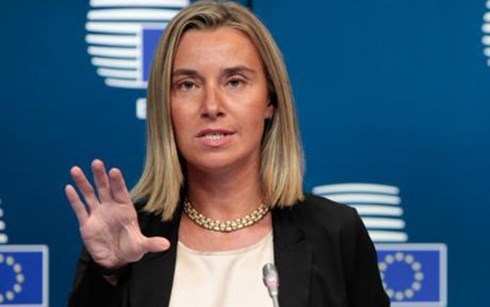 Cao ủy Liên minh châu Âu Federica Mogherini hối thúc Ukraine tiến hành cải cách
