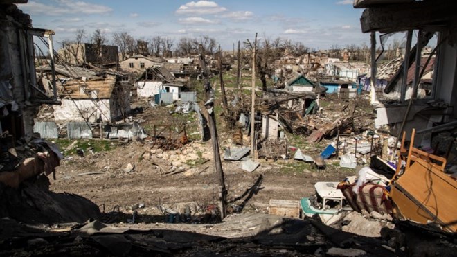 Ukraine bị tàn phá nặng nề