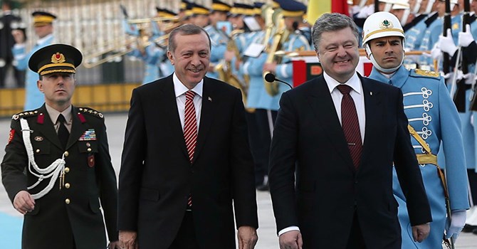 Hai nhà lãnh đạo Ukraine và Thổ Nhĩ Kỳ