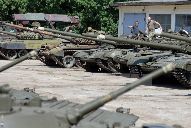 Tình hình Ukraine mới nhất cho biết uân chính phủ Ukraine chuẩn bị lực lượng tấn công vào Lugansk