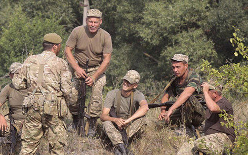 Chuyên gia quân sự Anh tham gia hoạt động huấn luyện cho các binh sỹ Ukraine 