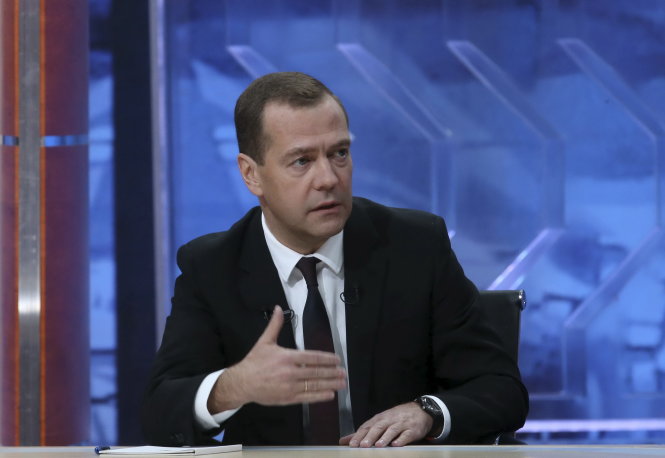 Tình hình Ukraine mới nhất cho biết Thủ tướng Nga Dmitry Medvedev khẳng định phải bảo vệ thị trường Nga