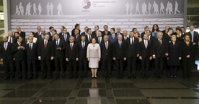 Các nguyên thủ tại Hội nghị thượng đỉnh phía Đông ở Riga, 22/05/2015