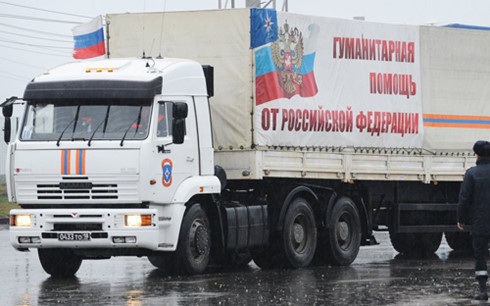Tình hình Ukraine mới nhất cho biết Nga đưa đoàn xe viện trợ thứ 52 đến Donbass