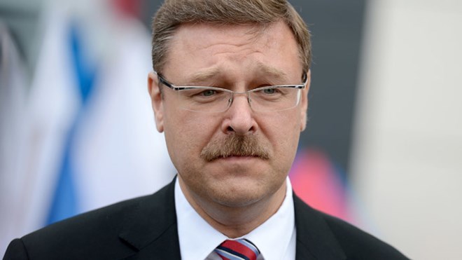 Chủ tịch Ủy ban Hội đồng Liên bang Nga về các vấn đề quốc tế, ông Konstantin Kosachev