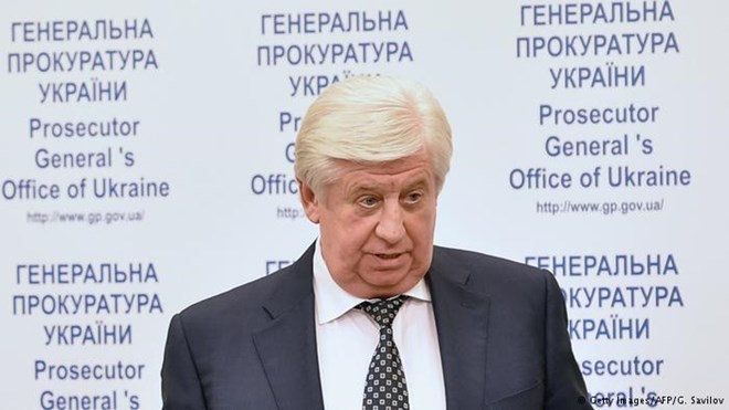 Ông Viktor Shokin, người vừa từ chức Tổng chưởng lý Ukraine