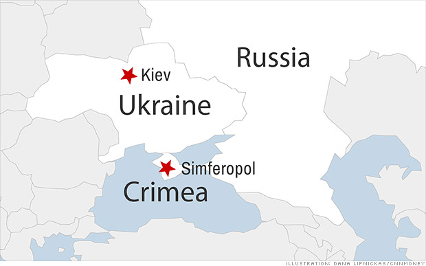 Việc Nga sáp nhập Crimea bị Ukraine và phương Tây coi là nguyên nhân dẫn tới tình hình Ukraine hiện nay
