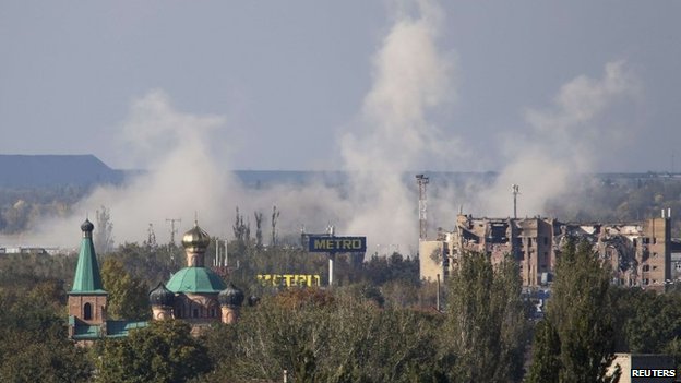 Quân ly khai đã nhiều lần tấn công sân bay Donetsk hòng giành lợi thế trước chính phủ Ukraine
