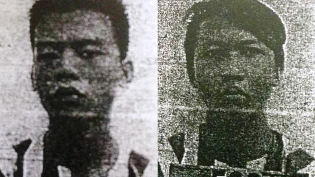 2 thiếu niên phạm tội trong vụ án hy hữu cướp giật bánh mì chống đói: Nguyễn Hoàng Tuấn (trái) và Ôn Thành Tân (phải)
