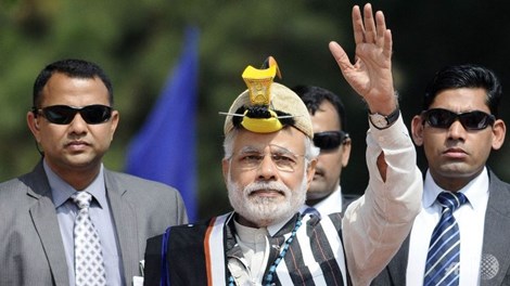 Thủ tướng Ấn Độ Narendra Modi đã tới khu vực biên giới mà Trung - Ấn đang tranh chấp.