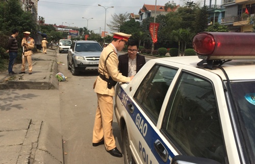 Lái xe Trần Trọng Việt đã khai nhận hành vi bỏ trốn sau khi va chạm với cơ quan công an