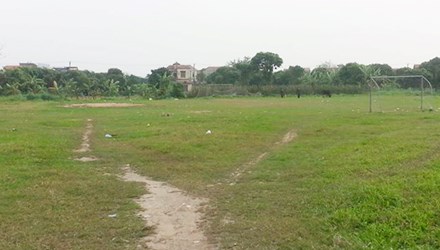 Khu vực nơi diễn ra cuộc thi kéo co khiến chị Ánh tử vong