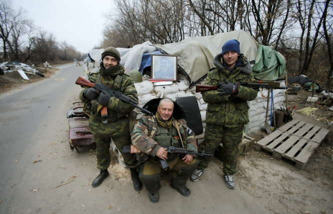 Tin tức thời sự mới nhất hôm nay 20/11: Quân ly khai thân Nga trấn giữ ở Donetsk