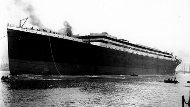 Thảm họa tàu Titanic xảy ra vào năm 1912