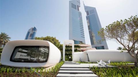 Tòa nhà chức năng in 3D đầu tiên trên thế giới ở Dubai