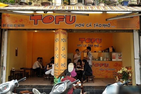 cửa hàng tofu