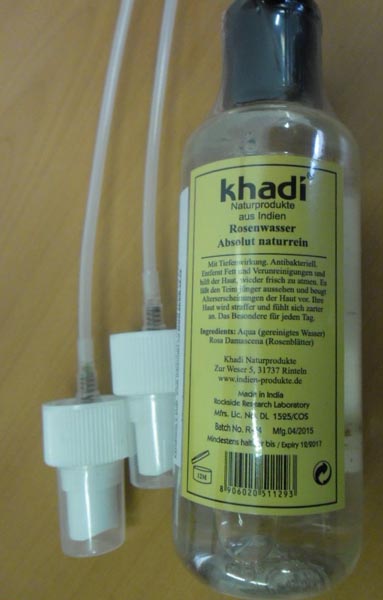 Toner của hãng mỹ phẩm Khadi nhiễm khuẩn gây kích ứng da
