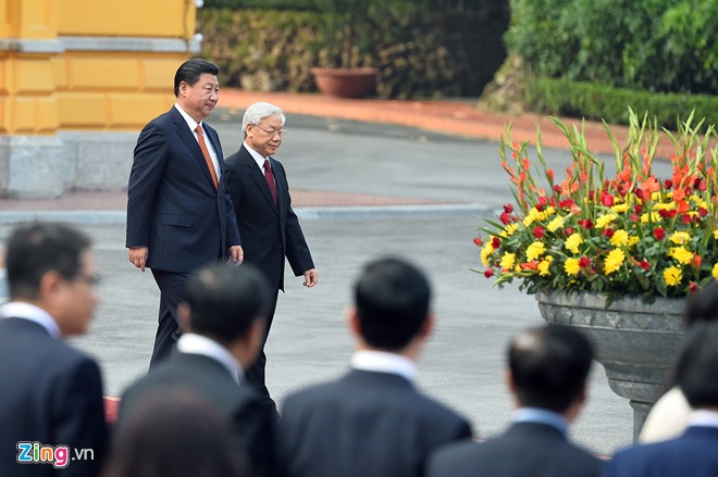 Chuyến thăm của chủ tịch Trung Quốc diễn ra trong bối cảnh Trung Quốc và Việt Nam kỷ niệm 65 năm ngày thiết lập quan hệ ngoại giao