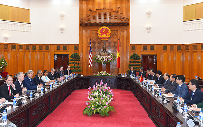  Thủ tướng Chính phủ Nguyễn Xuân Phúc đã tiếp Tổng thống Hoa Kỳ Barack Obama