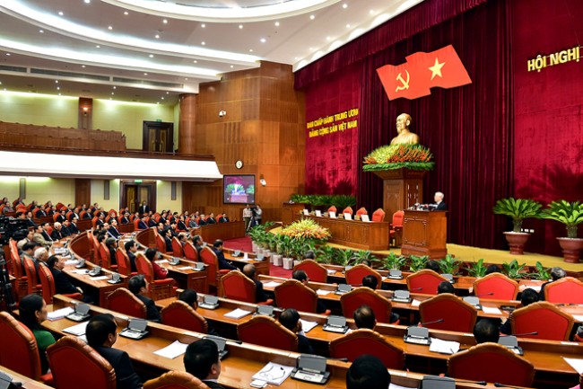  Tổng Bí thư Nguyễn Phú Trọng phát biểu khai mạc Hội nghị lần thứ 14 Ban Chấp hành Trung ương khóa XI