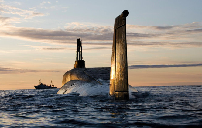 Tàu ngầm hạt nhân Yurri Dolgoruky của Nga