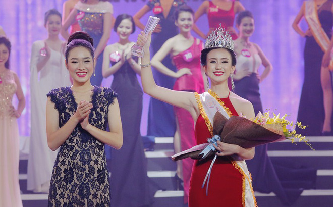 Đặng Thị Thu Hồng đăng quang nữ sinh duyên dáng 2016 