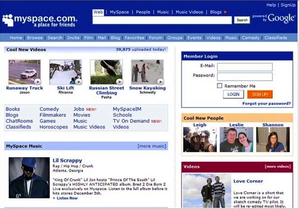 MySpace  2003