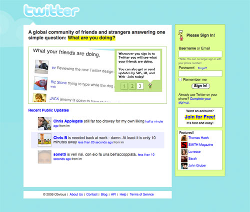Twitter 2006